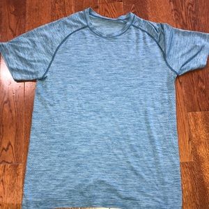 Mens LULU light blue shirt size small